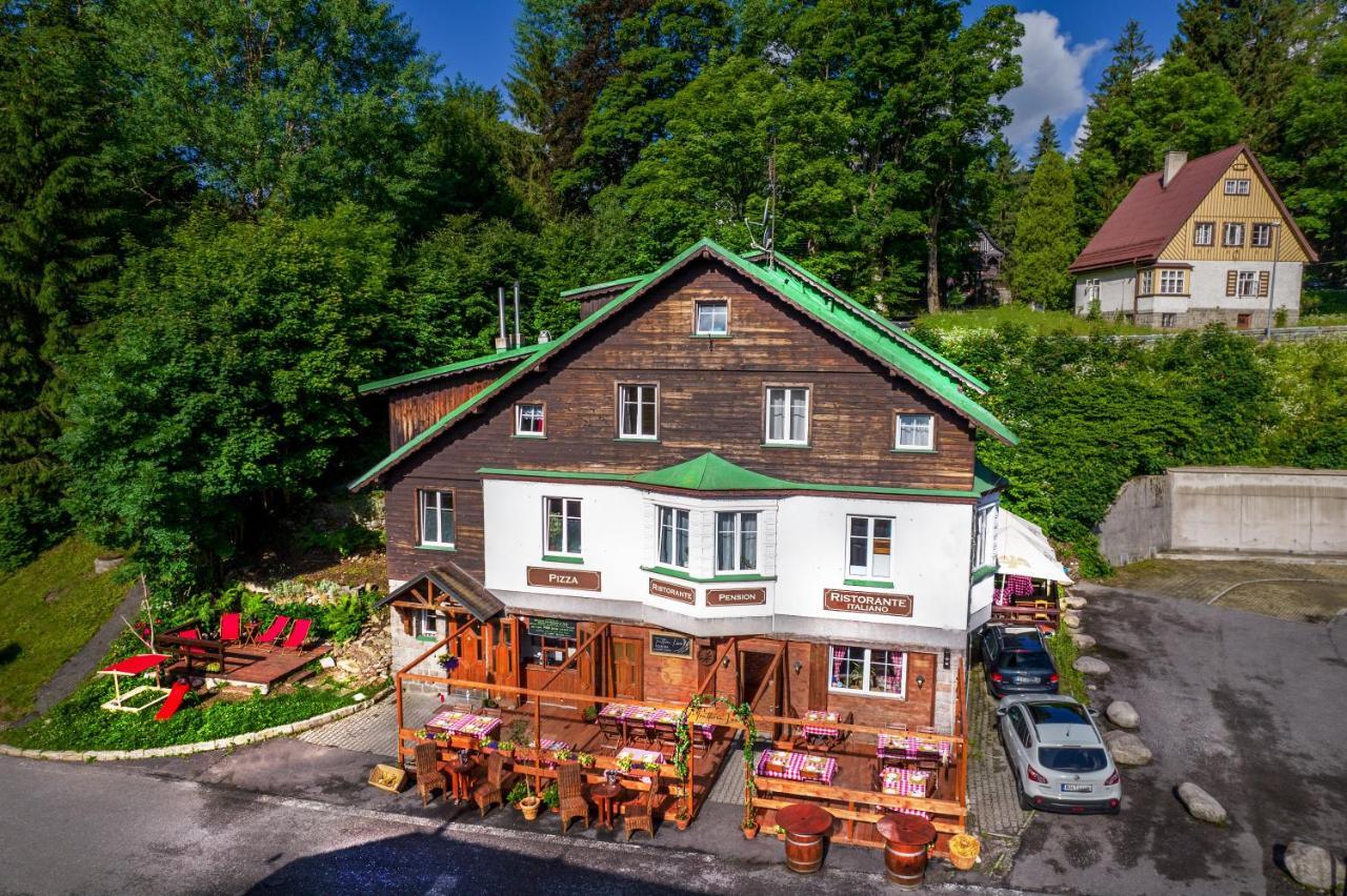 Penzion Sofinata & Pizzeria Špindlerŭv Mlýn Kültér fotó