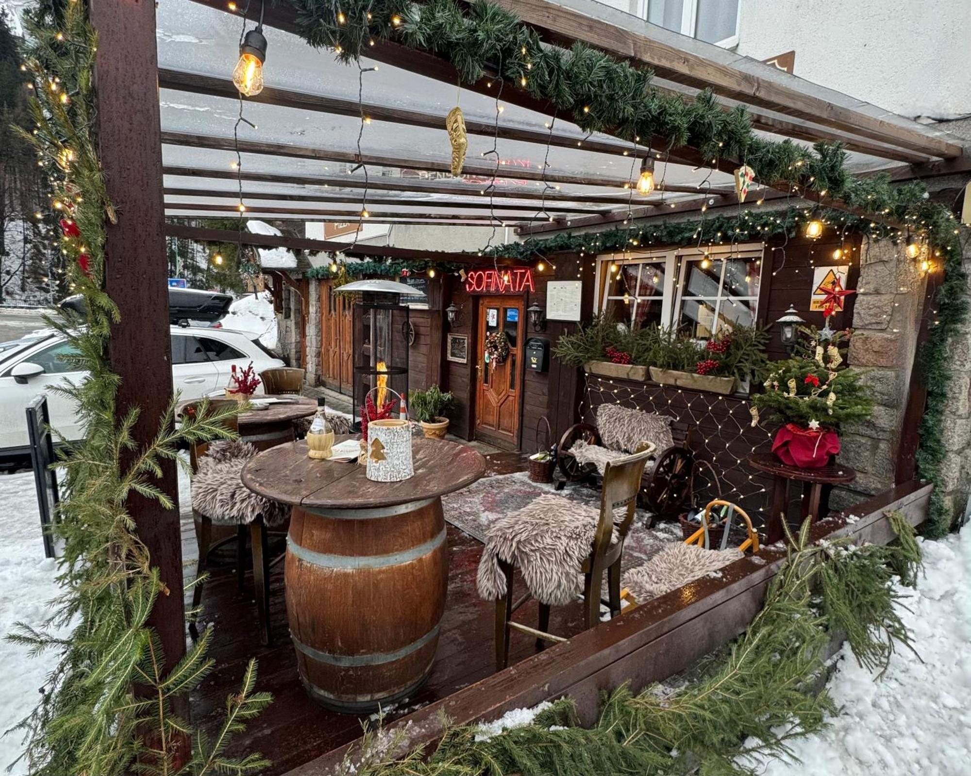 Penzion Sofinata & Pizzeria Špindlerŭv Mlýn Kültér fotó